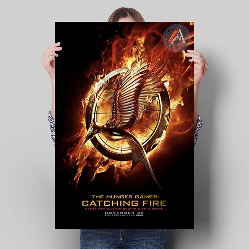 Постер фильмов о голодных играх серия холст картина печать современный художник