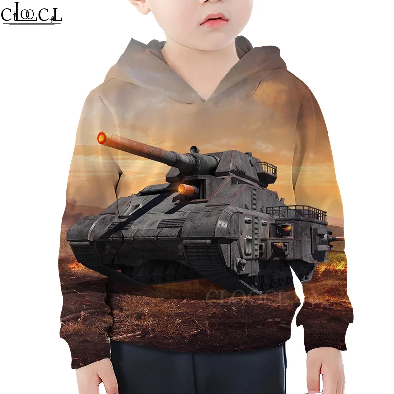 

Толстовка детская с капюшоном «World of Tanks», с 3D-принтом