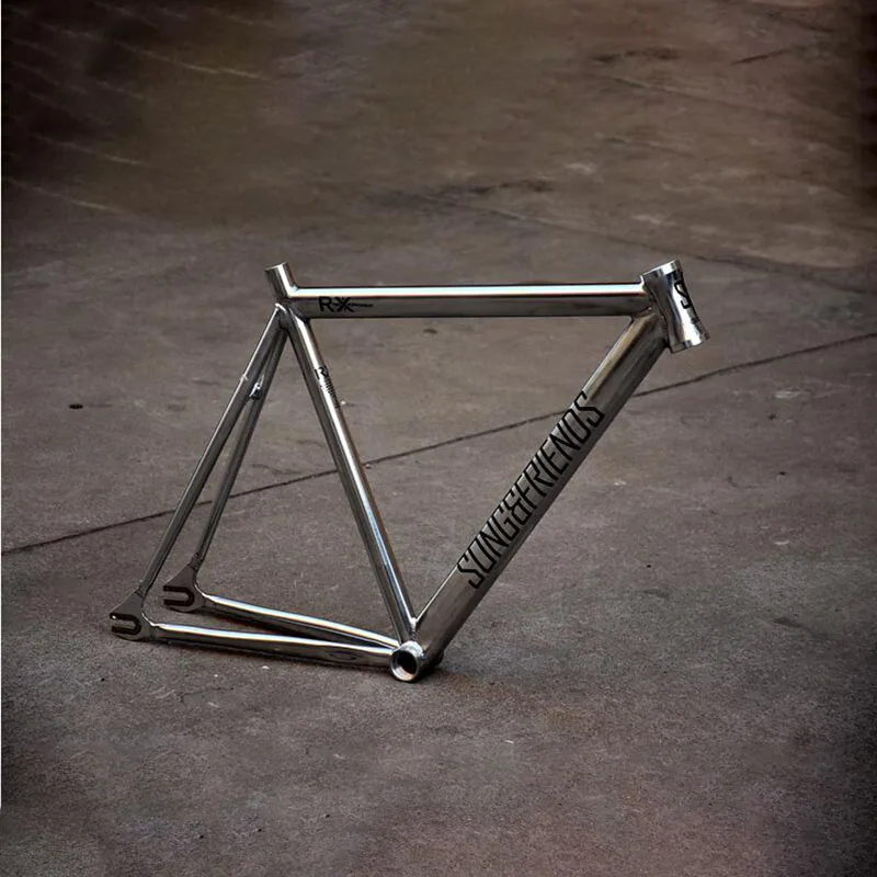 SF трек велосипед 54 см рама односкоростная велосипеда с углеродной вилкой и