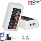 Контроллер светодиодной ленсветильник Miboxer Mi 2,4g Fut035 Fut036 Fut037 Fut038 Fut039 12 В 24 в контроллер Mi Light Cct Rgbw Rgbcct Rgb