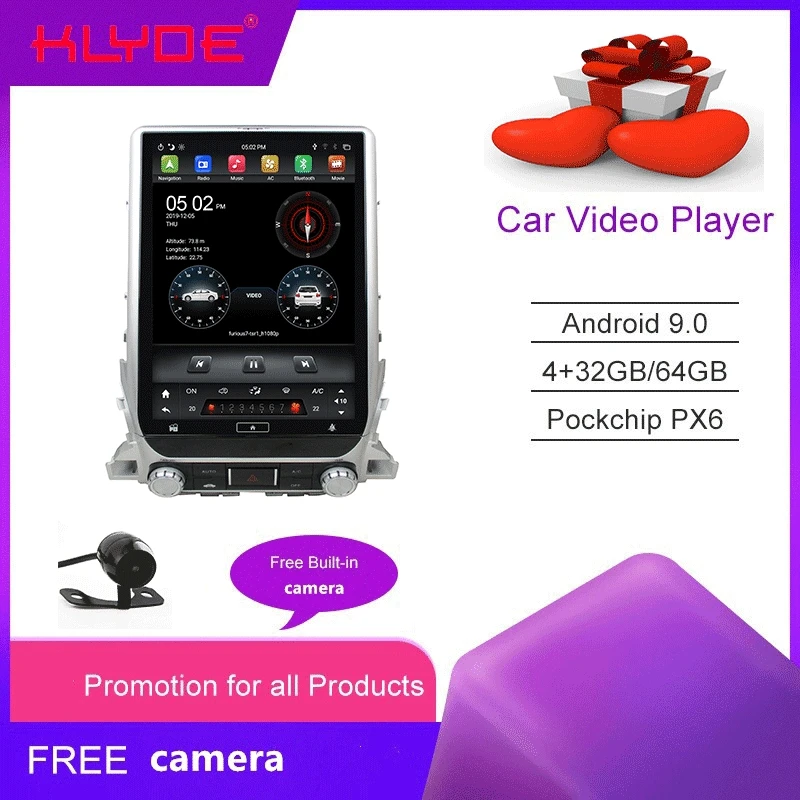 KD 13301Hot продажа android tesla Автомобильное видео Радио gps плеер для Land Cruiser с wifi bluetooth