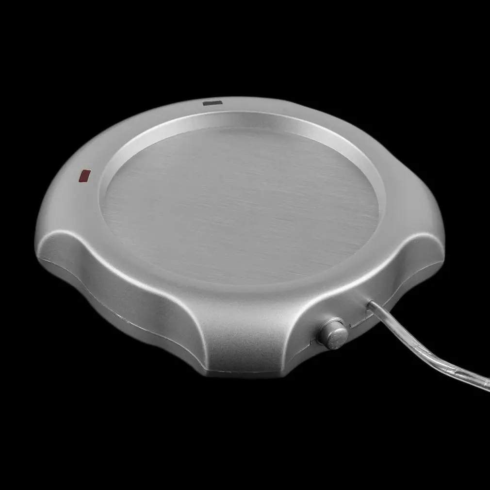 

Fashionable USB Insulation Coaster Heater Heat Insulation Electric Multifunctional Coffee Cup Mug Mat Pad Home Office Accessory