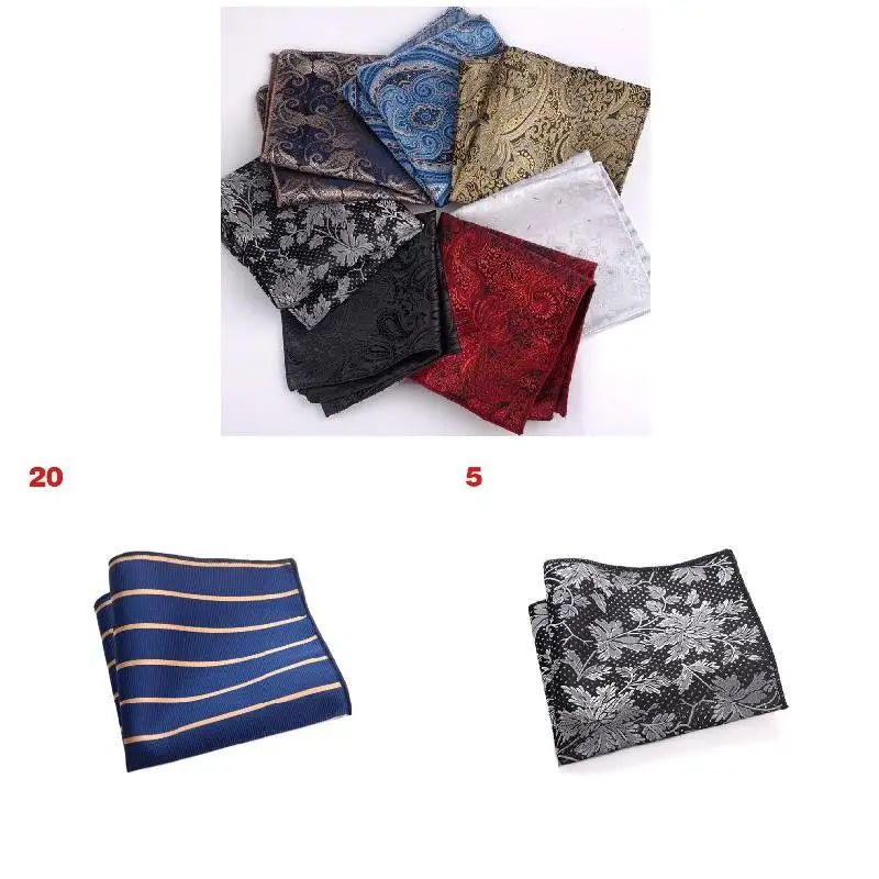 Модный винтажный мужской британский дизайн цветочный принт Карманный