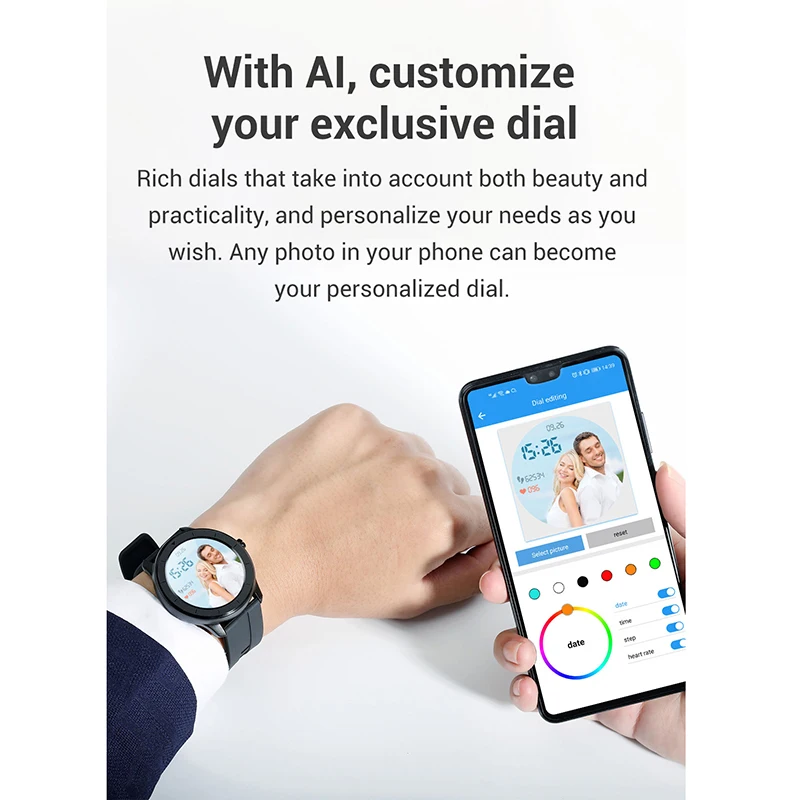 Full Touch Screen T6 Smart Watch 1.28 Inch Circle Heart Rate Monitor IP68 Waterproof Smart-Watch For Adult Android | Электроника