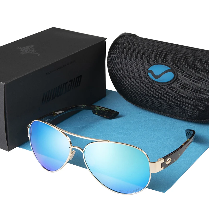 Солнцезащитные очки авиаторы Для мужчин Брендовая Дизайнерская обувь