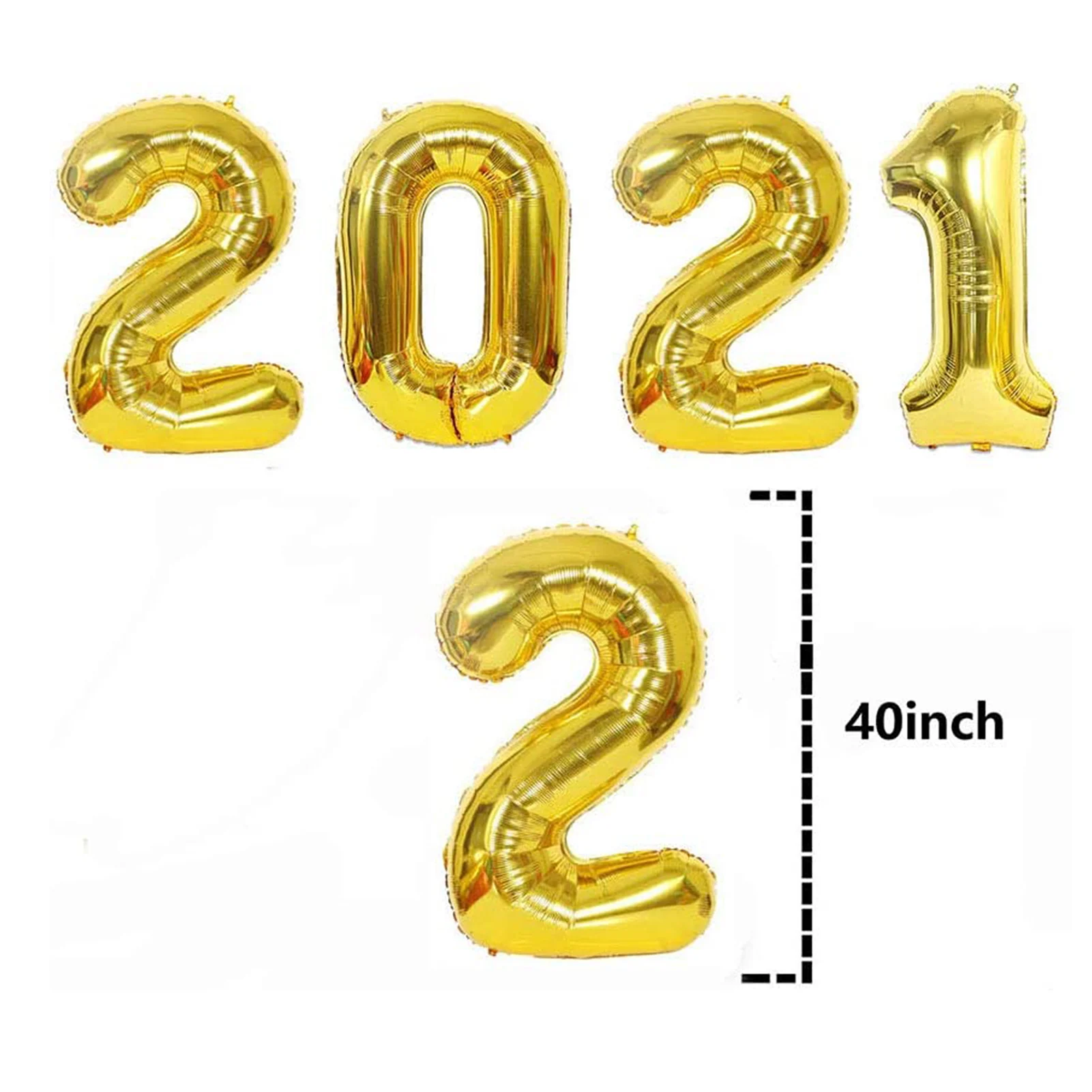 

Happy New Year Party Set Disposable Banner Balloon Set Cake Topper Ballons Toy For Kids Baby Shower Birthday Party Decor