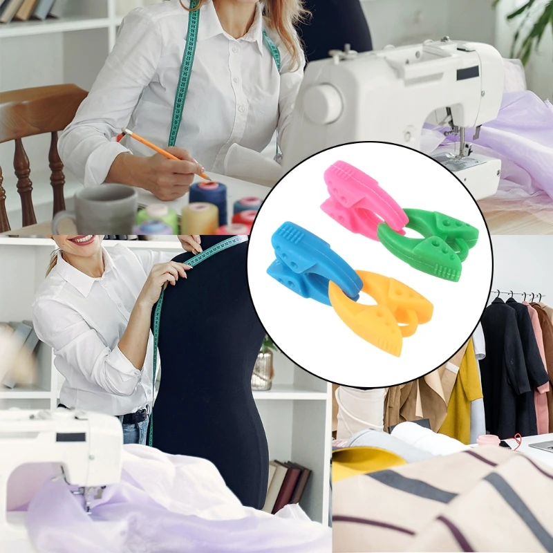 

60pcs/set Bobbin Thread Clamps Clips Holder Spool Huggers for Embroidery Quilting Sewing Accessory Organizing