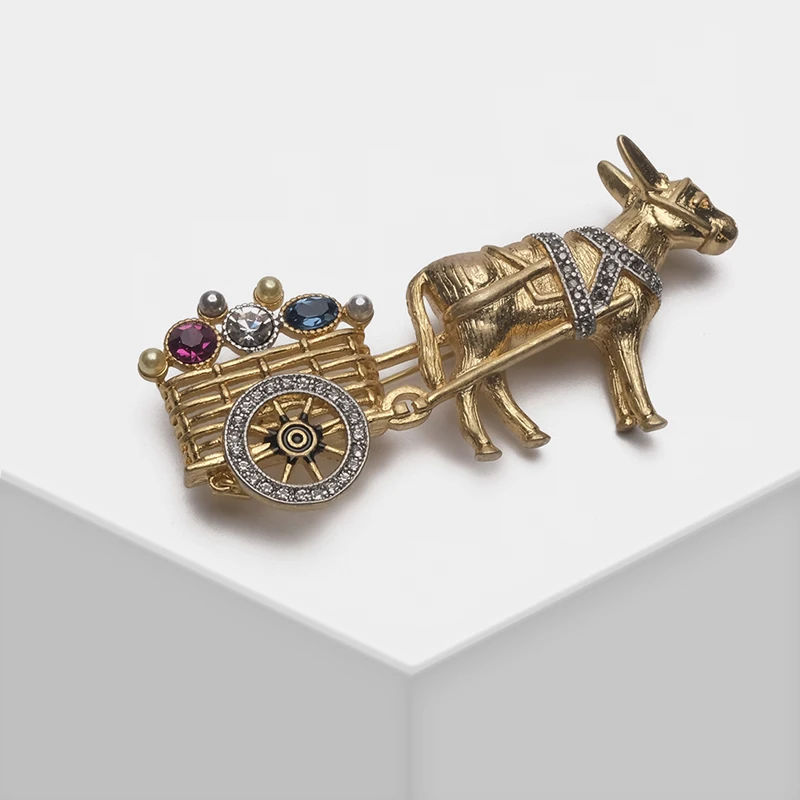 Бутик Amorita модная Изысканная брошка в виде Ослика|Броши| |