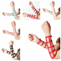 a pair of hand ring sexy women elastic strappy hand ring garters belt punk bondage harness suspender strap lingerie accessories