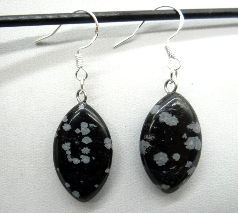 Серьги подвески А4 с натуральным камнем бирюзовые кварцевые тигровый глаз