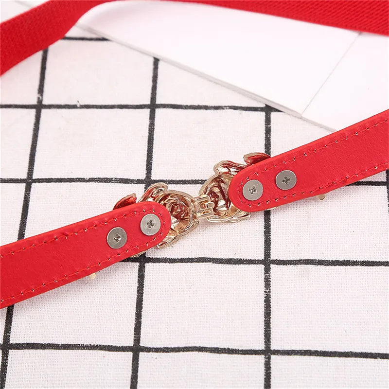 Платье Blets женская мода пояс на талии узкий эластичный ремень для платья тонкий