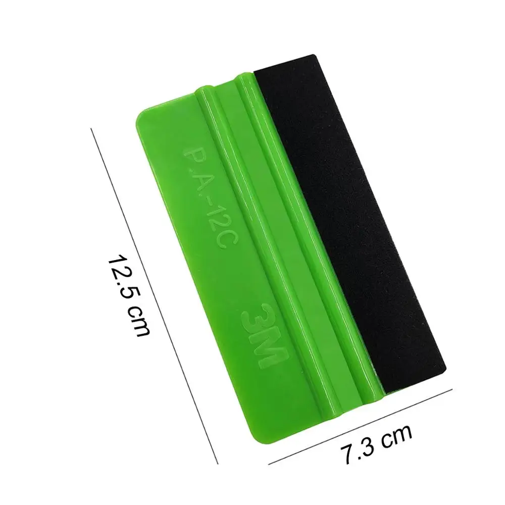 6 шт Зеленый 5 &quotфетр наклейка скребка аксессуары Обёрточная бумага пленка карты