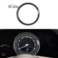 real carbon fiber central dashboard display ring cover fit for porsche 911