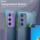 Чехол для Samsung Galaxy S21 Ultra S20 FE S10 Lite S9 S8 Note 20 10 Plus 9 8 A52 A72, противоударный, прозрачный, матовый