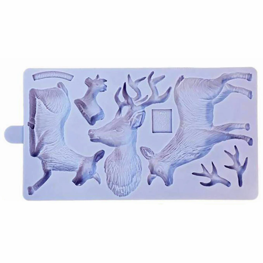 Рождественские олени искусственные украшения для шоколада | Дом и сад