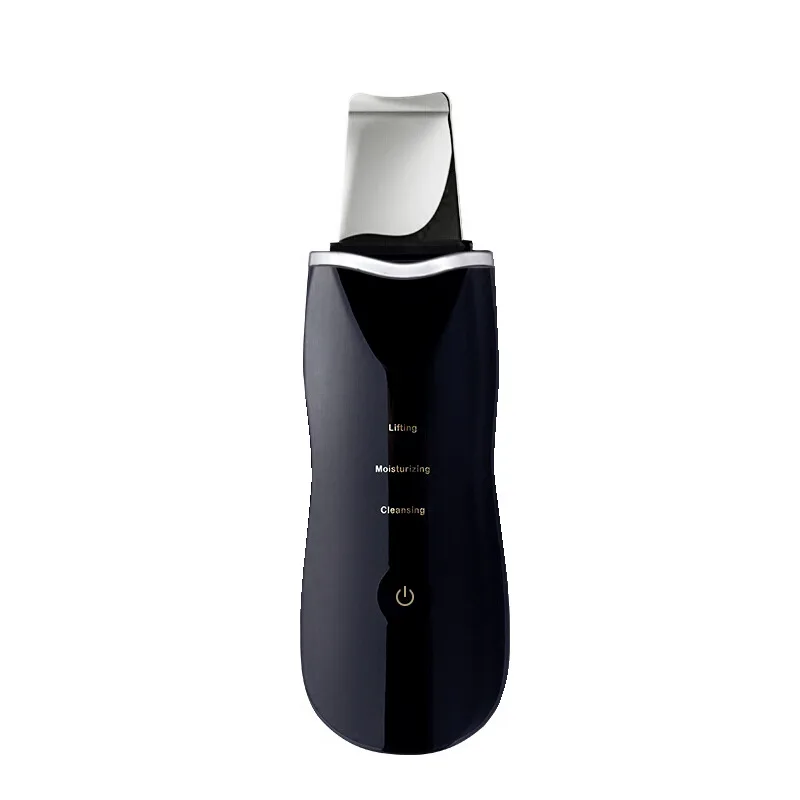Ultrasonic Skin Scrubber Ion Cleansing Blackhead Massage Device Vibration Pore Cleaner Care Beauty Instrument | Красота и здоровье