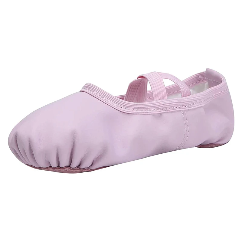 

Балетные туфли для девочек, мягкая эластичная обувь для танцев, мягкая подошва, детская практичная обувь