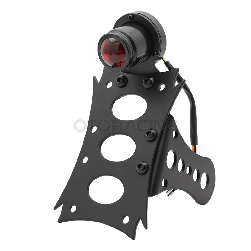 Светодиодный задний стоп светильник сигнал для номерного знака мотоцикла