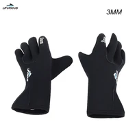 3mm neoprene swimming gloves snorkeling equipment anti scratch keep warm wetsuit material winter spearfishing surf diving gloves