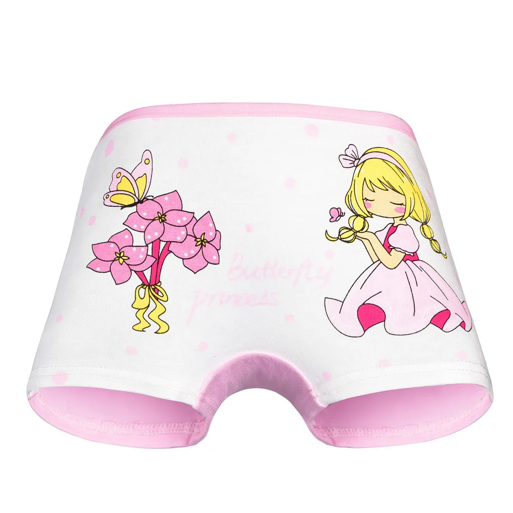 4 шт./лот детские трусики хлопковые для девочек детское нижнее белье с милыми
