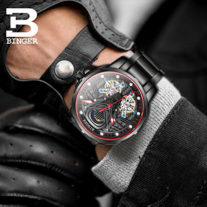 Оригинальные швейцарские Брендовые мужские механические Автоматические