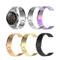 soild stainless steel watchband for garmin vivomove hr 3 3s vivoactive 4 4s 3 venu luxe style watch band strap