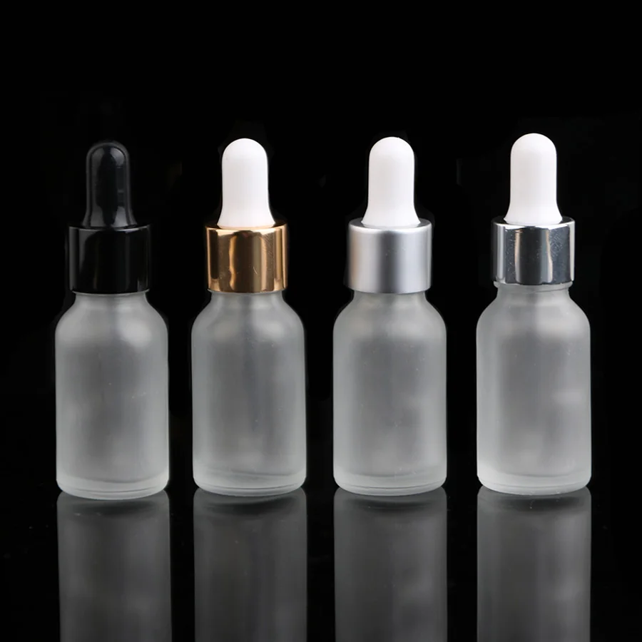 Merx Beauty оптовая продажа 20 шт. 15 мл матовый флакон с пипеткой стеклянный пустые
