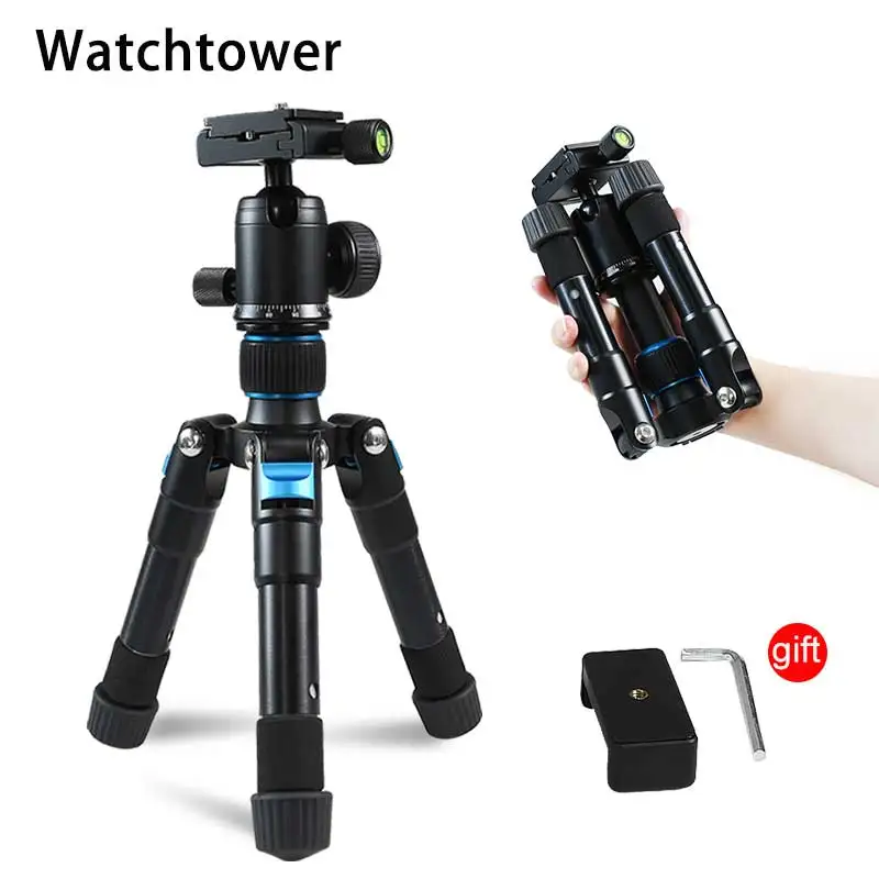 

Camera Desktop Macro Shooting Folding Portable Travel Pocket Tripod Stand Smartphone Mount For Universal Dslr