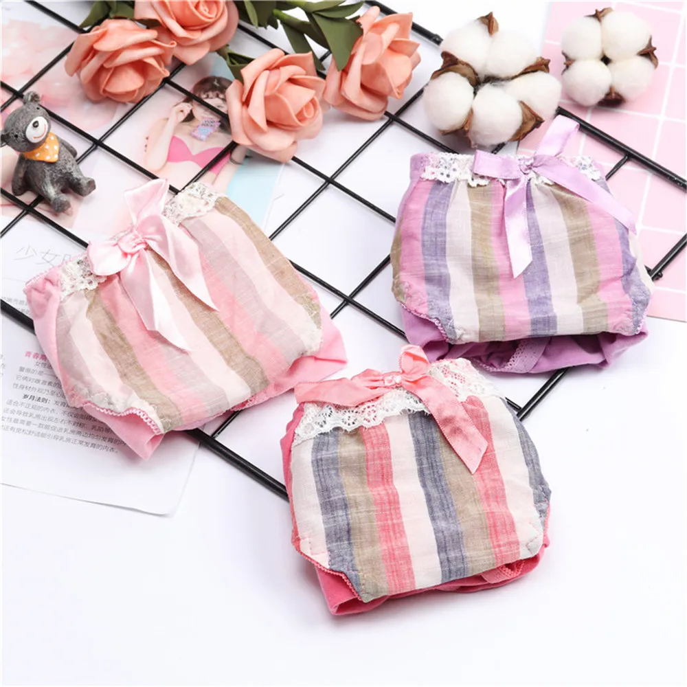 Женские хлопковые трусики Yenlice удобные с низкой талией нижнее белье для