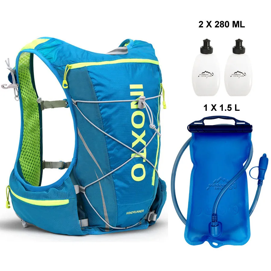 INOXTO ультралегкий рюкзак для бега портативный жилет марафона гидратационный езды