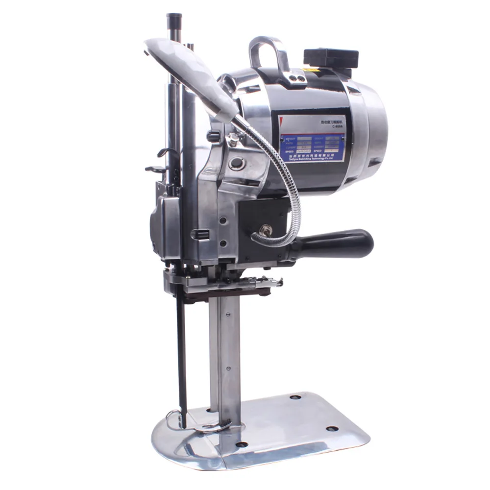 

5/6/8inch blade Cloth Cutting Machine 1100W 220V Electric Cloth Cutter Fabric Leather fabric cutting machine