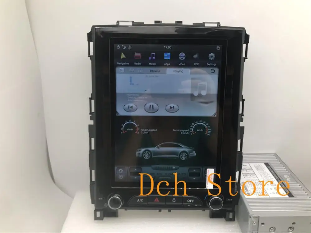 10 4 дюймовый вертикальный экран Tesla стиль Android 9 0 автомобильный DVD GPS навигация