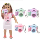 Аксессуары для кукол портативная мини-камера для 18-дюймовых американских и 43 см, аксессуары для кукол для новорожденных, игрушки для девочек