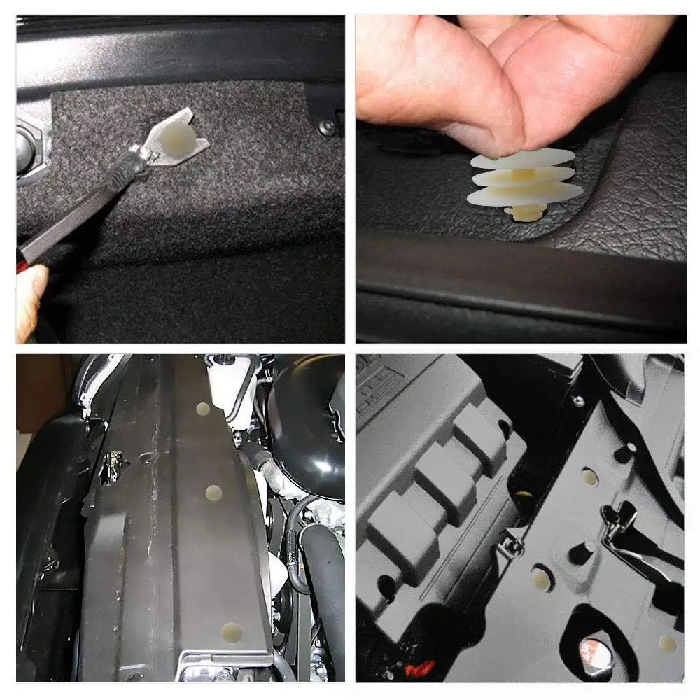 

MIKKUPPA 50PCS Front Door Trim Panel Retainer Clips Replaces OEM 10153057 Chevy Buick Car Fasteners Clips