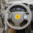Оплетка на рулевое колесо Крышка для старого Nissan Tiida funda volante для Versa Note 2004-2010 Sylphy 2006-2011 Versa 2007-2011