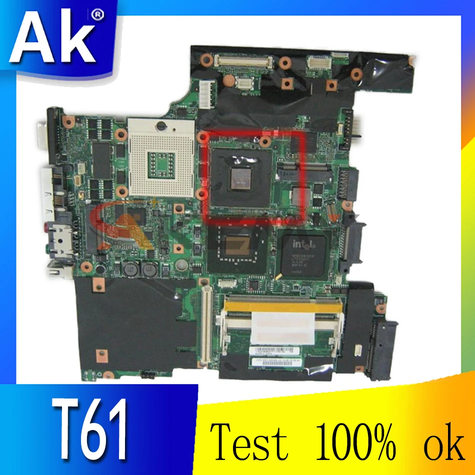 Материнская плата Akemy FRU 42W7648 для ноутбука Lenovo Thinkpad T61 14 1 965GM DDR2 материнская