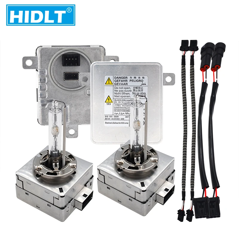 HIDLT оригинальный металлический D3S HID комплект балласта для фар Xenon D1S 6000K 4300K 5000K 8000K