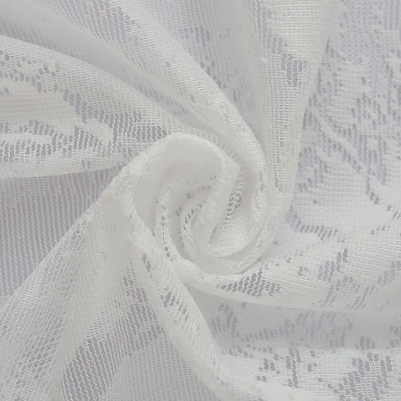 Новинка длинное платье с длинным рукавом прозрачные Шторы s для Гостиная