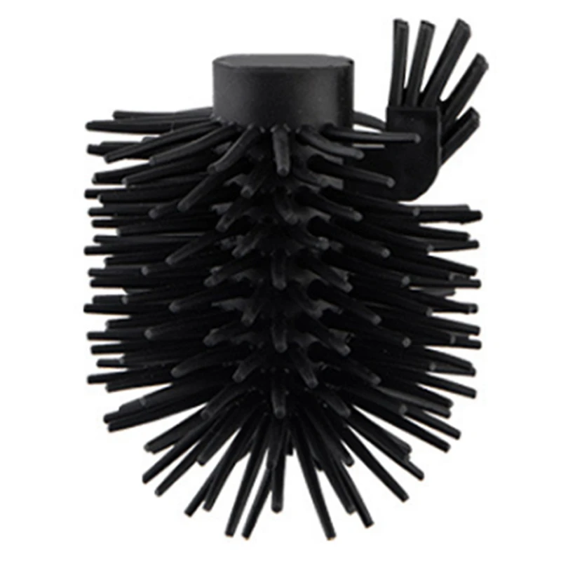 

1PC Good Quality Best Promotion Replacement for Bathroom Cleaning Toilet Brush Black Head Hold Bathroom Tool