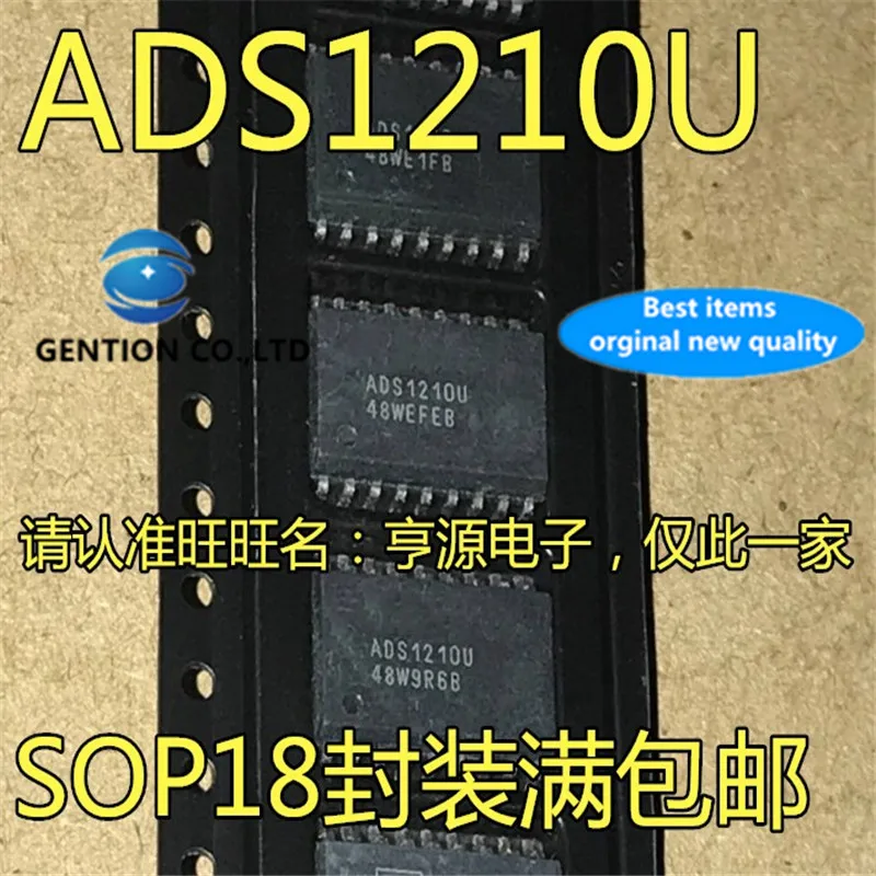 

5Pcs ADS1210 ADS1210U SOP18 24 bit analog to digital converter in stock 100% new and original