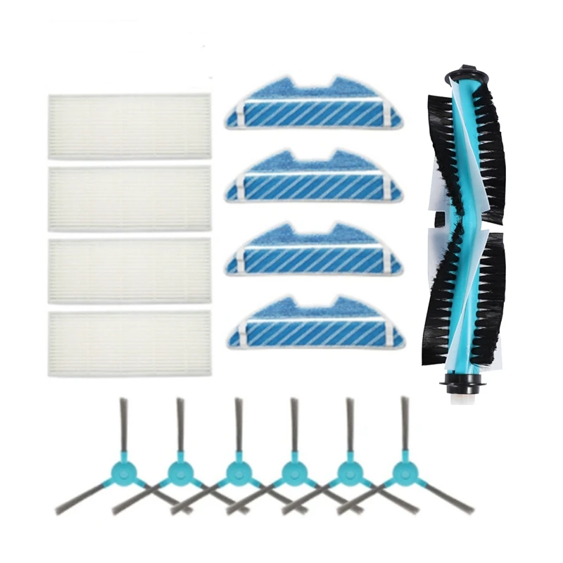 

Hepa Filter Mop Cloth Replacement Main Roller Side Brush for Cecotec Conga 1290 1390 Robot Vacuum Cleaner Spare Parts