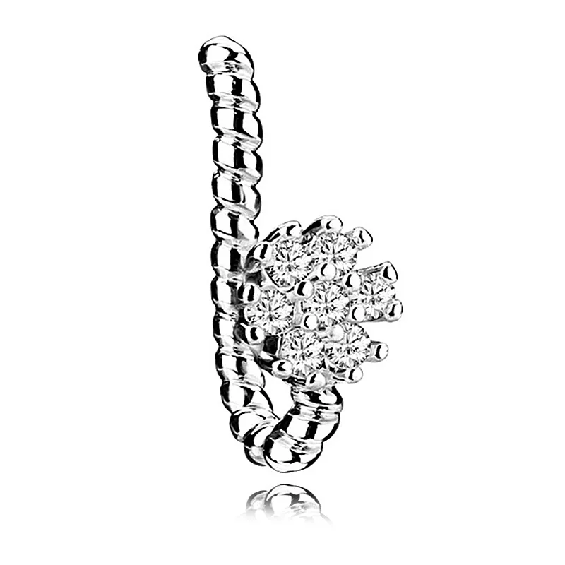 

Piercing Jewelry Twisted Nose Ring Nose Nail Hypoallergenic Diamond No Perforated Nose Decoration Fake Nose Ring