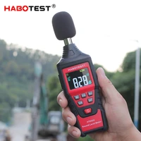 sound level meter decibel meter noise sensor habotest ht622a noise measuring indicator mini digital decibel monitor db logger