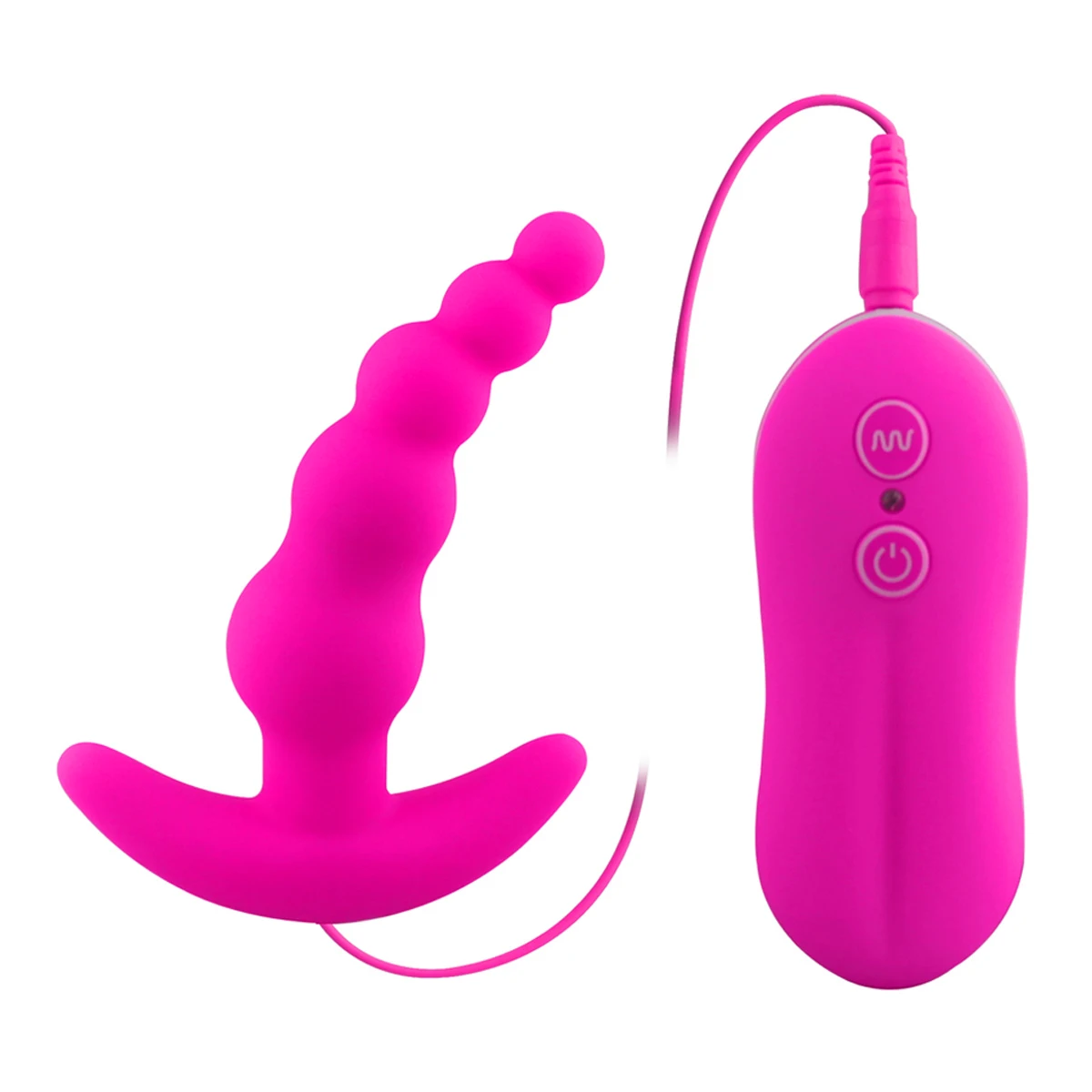 2019 горячая распродажа 10 частотных бусин Анальная пробка вибратор дистанционное