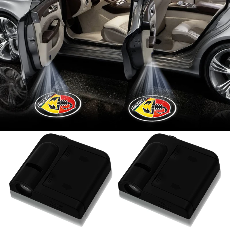 Беспроводной светодиодный Автомобильный Дверной лазерный проектор с логотипом