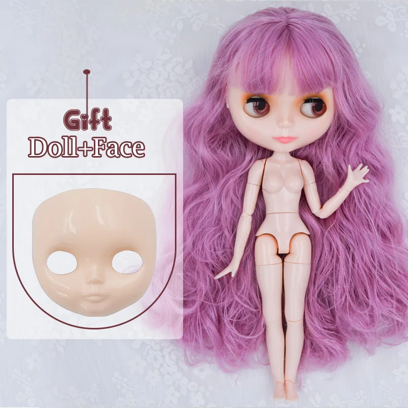FNBL09 Neo Blyth кукла NBL на заказ блестящее лицо, 1/6 BJD шарнирная кукла Ob24 кукла Blyth для девочки, игрушки для детей F NBL 01 - Цвет: FNBL09