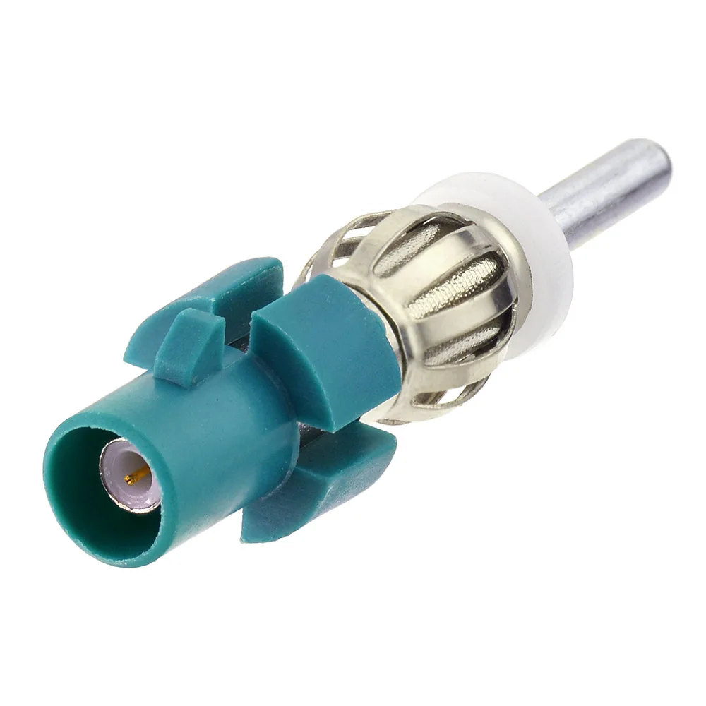 10pcs Antenna Adapter Fakra Z Waterblue Male Plug to Din Adapter Convertor Plug Lead RF Coaxial Connector