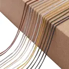 Цепочка для изготовления ювелирных изделий, 5 млот, золото 1,3, 1,6, 2,0, 2,5 мм