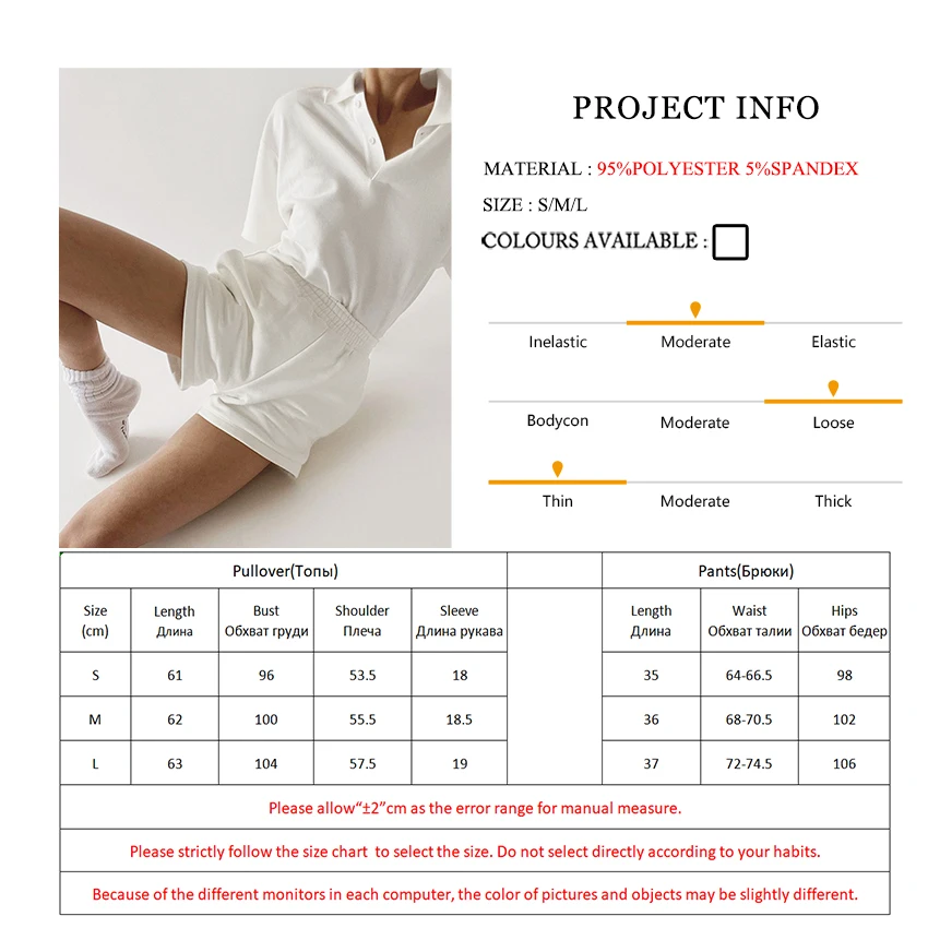 

Mnealways18 Spring Summer 2 Piece Sets Womens Tracksuit Shirts And Straight Shorts Female Sets Loose Suits Loungewear Outfits 2