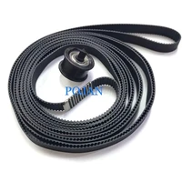 c6072 60198 fit for designjet 1050c 1055cm carriage drive belt with pulley free shipping new pojan